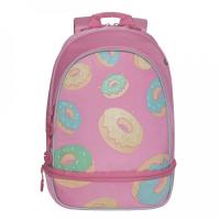 Рюкзак школьный, цвет розовый 40х29х16,9