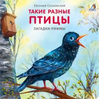Робинс Книжки - картонки. Загадки - рифмы. Такие разные птицы
