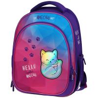 Ранец Berlingo Expert Light облегченный "Hello meow" 38*28*15см, 3 отделения, 2 кармана, ана