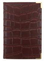 Ежедневник недат. А5 152л. BUSINESS PREMIUM Impact (темно-коричневый) Обл.иск.кожа