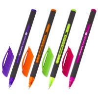 Самсон Ручка шариковая масляная BRAUBERG "Extra Glide Soft Color", СИНЯЯ, узел 0,7 мм, линия письма