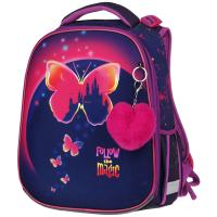 Ранец Berlingo Expert Max "Magic butterfly" 37*28*16см, 2 отделения, анатомическая спинка, д