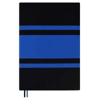 Ежедневник недатированный  А5, Софт-тая черный/синий, 160 л., арт. 71050