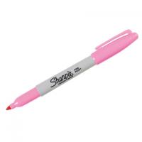 КанцРЦ Маркер перманентный Sharpie "Fine", розовый, пулевидный, 1мм 2025035