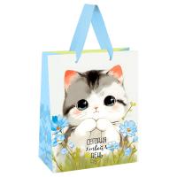 КанцРЦ Пакет подарочный 33*42*12см MESHU "Cute kitten", матовая ламинация