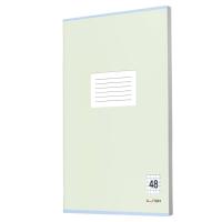 Тетрадь для конспектов А4, 48л. Скрепка. Классическая зеленая