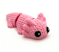 Игрушка подвижная 3D Аксолотль Сэм