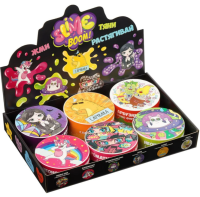 Слайм макси ТРИ СОВЫ Slime boom "Трендовый микс", 250мл, 6 видов, цена за  1шт.