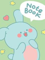 Блокнот в линию K-Notebook. Заяц