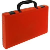 КанцРЦ Портфель-кейс 1 отделение Стамм, A4, 275*375*57мм, на защелках, оранжевый КС14