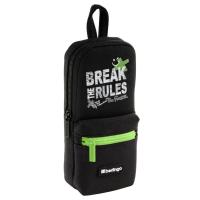 КанцРЦ Пенал мягкий 1 отделение, 210*90*40 мм, Berlingo, "Break the rules", 1 карман, полиэстер