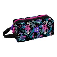 КанцРЦ Пенал 2 отделения, 200*80*90 Berlingo "Find your way", полиэстер