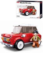 Купить Конструктор пластиковый. SLUBAN Автомобиль (176 деталей). Арт. M38-B0706C в интернет-магазине Букваешка