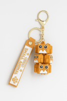 Брелок "Owl family", orange (6,5 см)