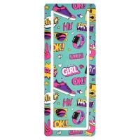 Закладка для книг с вырубкой арт. 61187 / 50 ВАЙБ ( 1 шт. в наборе, размер 57x150 мм, ма