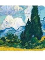 MyArt. Скетчбук "Ван Гог Премиум" Пшеничное поле с кипарисом