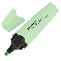 Самсон Текстовыделитель BRAUBERG "DELTA PASTEL", МЯТА, линия 1-5 мм, 151730