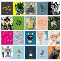 Тетрадь 48л., А5, клетка BG "Super Mix-20"