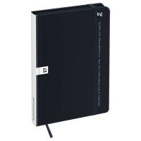 Ежедневник датированный 2027г, А5, 176л., 7БЦ BG"Monochrome. Black", черный, soft touch
