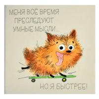 Блокнот 130х130 мм, 32 л, Гонщик, арт. 66163