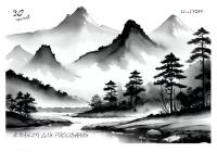 Альбом для рисования 30л. Склейка. Пейзаж