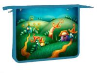 Папка А5 на молнии (230х190х50) 1-секция. Волшебная страна