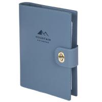 Ежедневник-органайзер недатированный BRAUBERG B5, 160л голубой, 116201