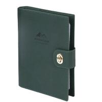 Ежедневник-органайзер недатированный BRAUBERG B5, 160л зеленый, 116202