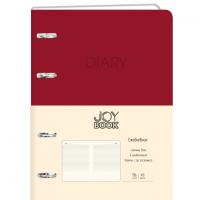 Ежедневник недатированный Joy Book. Особый красный, А5, 136 листов