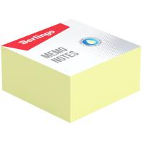Блок для записи Standard, 9x9x4,5 см, желтый