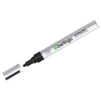 Маркер-краска Berlingo "Uniline PA400", черная, 2-4мм, нитро-основа BMk_02101