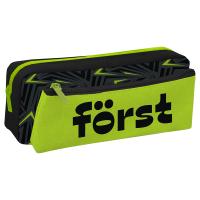 КанцРЦ Пенал мягкий 2 в 1, 1 отделение, 205*80*40 Forst "Direction", съемная косметичка на липучке