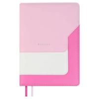 Ежедневник недатированный А5, Лайка светло-розовый, 160 л., арт. 70596