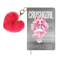 Дневничок для девочек, А6+, 96 л., Красотка, арт. 68873