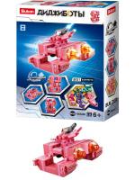 Купить РыжКот Конструктор пластиковый Sluban NUMBERS Машина-трансформер "8" (99 дет.) (Арт. M38-B0820C) в БУКВАЕШКА