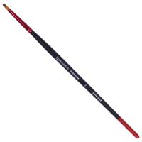 Кисть синтетика, плоская №2, BRAUBERG , 201011