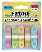 Закладки клейкие FUNSTER (ФАНСТЕР) "Лапки собак"
