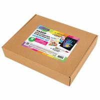 Самсон Набор для создания отпечатков рук, BRAUBERG HOBBY, 24х30см, холст на подрамнике, акрил 6цв,