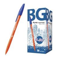 Ручка шариковая BG "B-301 orange" синяя