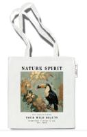 Сумка-шоппер JANE. Nature Spirit. Текстиль с принтом. Размеры: 335х370 мм, ручки