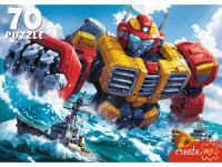 Пазлы 70 эл. Трансформер-гигант