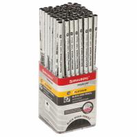 Самсон Карандаш чернографитный BRAUBERG "PREMIUM TURKEY", 1 шт., "Platinum", НВ, дисплей, 181561