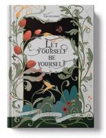 Ежедневник недат. А5 128л. VINTAGE. Let yourself 7Б фактурный переплет, тиснени