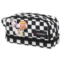 Пенал-органайзер HEIKKI с ручкой, значки, 2 отд., откид.планка, 22x13х10 см, 273601