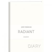 Недатированный ежедневник Radiant. Белый, А6, 152 листа