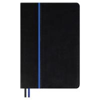 Ежедневник недатированный А5, Сариф черный/синий, 160 л., арт. 70623