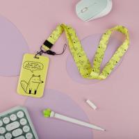 Бейдж вертикальный MESHU "Lazy Fox"