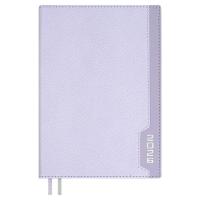 Ежедневник датированный 2026 А5, Думай как миллиардер сиреневый, 176 л., арт. 70236