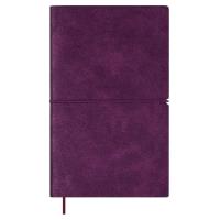 Еженедельник недатированный А6+, Наппа металлик бордовый, 120 л., арт. 70763