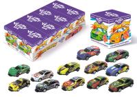 Дали Монпансье Карамель леденцовая (ассорти) в коробочке с игрушкой "ШИФТЕРЫ" - 10гр.*8*8